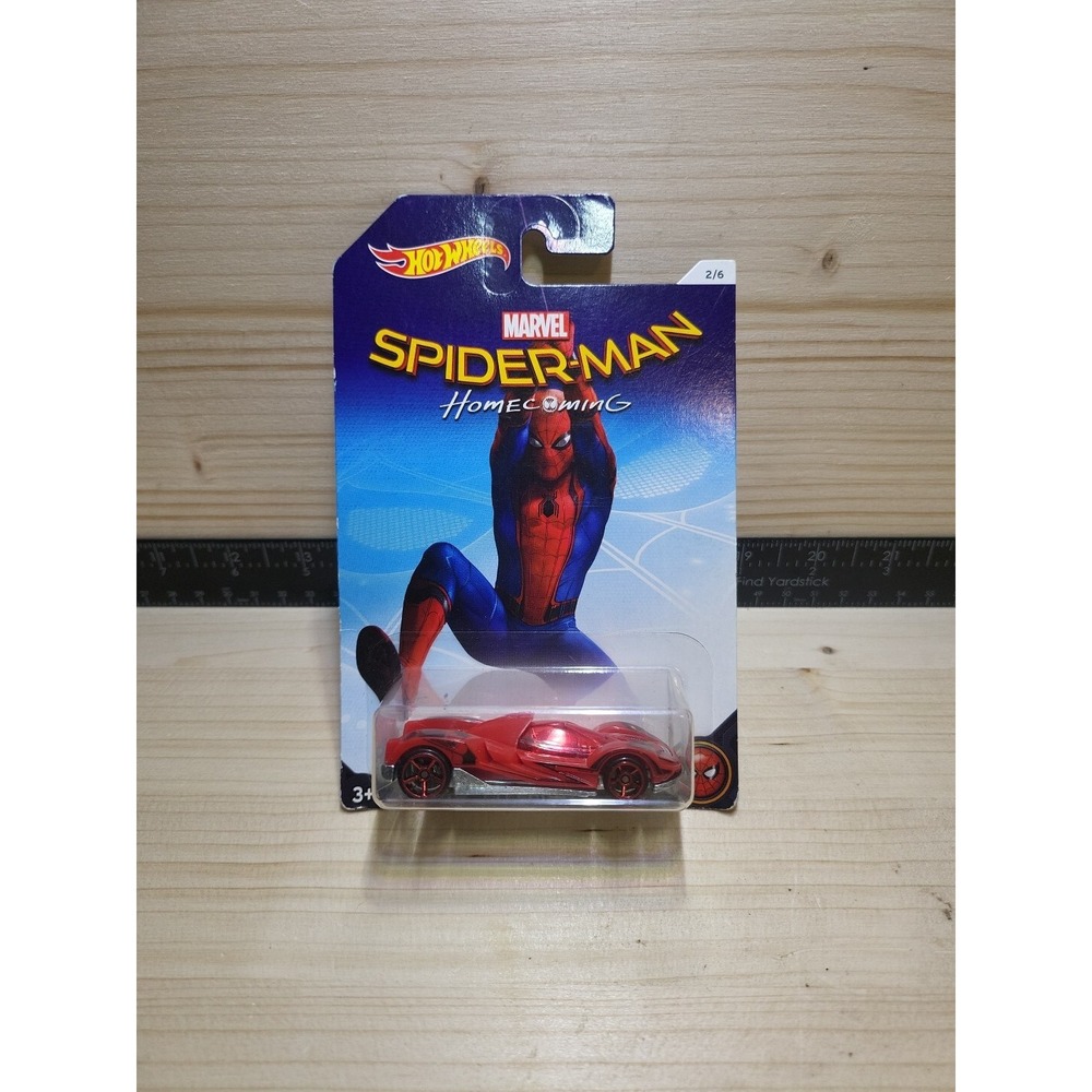 Hot Wheels Marvel Spider-Man Homecoming Teegray 2016